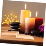 1pair Wooden Divination Cups Taoist Answer Cosplay Supplies for Rituals -Shape P... - Image 5