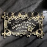 Large Wood Spirit Board with Planchette Mystical Dowsing Message Telling Tool fo... - Image 6