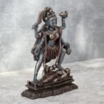 Veronese Design 7 3/4 Inch Kali Hindu Goddess Standing On Lord Shiva Cold Cast R... - Image 6