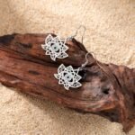 Dreamtimes Evil Eye Earrings for Women Evil Eye Lotus Protection Pendant Earring... - Image 5