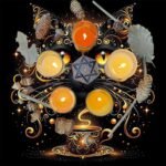 Luxurious Velvets Tarots Cloth Soft Divination Mats Mystical Symbols Enhances Sp... - Image 8