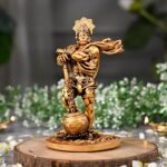 Big Bahubali Hanuman Statue for Home Decor Marble & Resin Lord Hanuman Idol Bajr... - Image 3