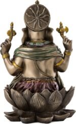 Top Collection Veronese Ganesh (Ganesha) Hindu Elephant God of Success Real Bron... - Image 4