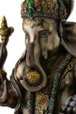 Top Collection Veronese Ganesh (Ganesha) Hindu Elephant God of Success Real Bron... - Image 5