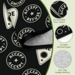 Ouija Board Creepy Seamless Spiritual Board Happy Halloween Area Rug Outdoor Pat... - Image 4