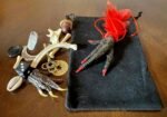 Bone throwing divination kit – Bone kit – Osteomancy- Divination – Voodoo – Hood... - Image 3