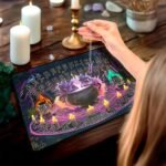 Mystical Pendulums Rubber Mat Spiritual Exploration Pad Divination Board for Spi... - Image 4