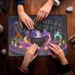 Mystical Pendulums Rubber Mat Spiritual Exploration Pad Divination Board for Spi... - Image 5