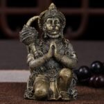 Hindu God Lord Flying-Hanuman Statue - Hanuman Mythological Figurine for Home Te... - Image 7