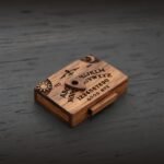 Miniature Spirit Board with Drawer - Wooden Spirit Board Set with Planchettes, U... - Image 5