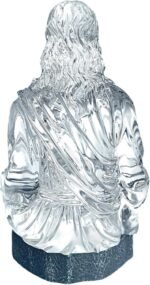 Jesus Statue for Home Decor 8" Crystal - Meditation Decor with LED Lights - Scul... - Image 5