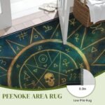 Ouija Magic Spiritual Board Design Signs Esoteric Area Rug Outdoor Patio Rug Pla... - Image 5