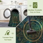 Ouija Magic Spiritual Board Design Signs Esoteric Area Rug Outdoor Patio Rug Pla... - Image 6