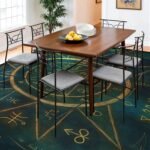 Ouija Magic Spiritual Board Design Signs Esoteric Area Rug Outdoor Patio Rug Pla... - Image 7