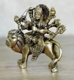 eSplanade Brass Maa Durga/MATA Rani Idol, Statue, moorti, murti for Home Mandir ... - Image 3