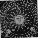 Acrylic Pendulum Board for Divination Multi-Functional Ritual Tray with Alphabet... - Image 4