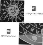 Acrylic Pendulum Board for Divination Multi-Functional Ritual Tray with Alphabet... - Image 9