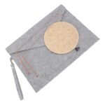 99.9% Copper Dowsing Rods Spiritual Divining Pendulum Board Mat Kit for Ghost Di... - Image 9