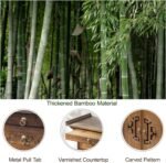 Personal Shrine Altar Table with Storage Drawers, Meditation Cabinet with Pull-O... - Image 4