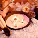Scented Candles Set with Crystal, 3 Wick Candle 19 oz Soy Wax Aromatherapy Medit... - Image 4
