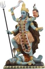 Atlantic Collectibles Mahavidya Devi Kali Holding Severed Head of The Ego Figuri... - Image 2