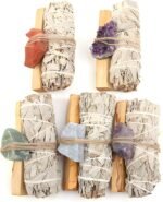 Generic Premium California White Sage (1) & Palo Santo Smudge Sticks (1) with He... - Image 2