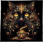 Luxurious Velvets Tarots Cloth Soft Divination Mats Mystical Symbols Enhances Sp... - Image 2