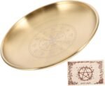 MAGICLULU 1Set Altar Plate Candle Holder for Rituals Decorative Tealight Tray fo... - Image 2