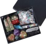 Natural 11pcs Healing Crystals Set Crystal Point Magic Wand Chakra Crystal Tumbl... - Image 2