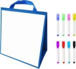 Tabletop Whiteboard Dry Erase Easel Foldable Portable Standing Whiteboard Dry Er... - Image 2