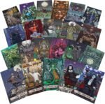 Terror Tarot Card Sticker Pack - Gothic Halloween Horror Stickers (Original Edit... - Image 2
