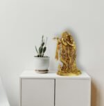 eSplanade Brass Radha Krishna Murti Idol Statue Sculpture - 12 inches | Pooja Id... - Image 2