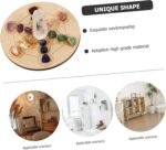 DECHOUS 3sets Natural Crystal Divination Board Chakra for Home Decor and Meditat... - Image 9