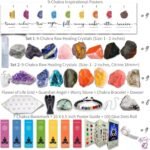42 PCS Premium Crystals and Healing Stones Set for 9 Chakra: 19 Raw Crystals (Se... - Image 3