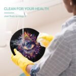 Third Eyeball Goth Eye Spiritual Cutting Board Tempered Glass Chopping Block Rou... - Image 7