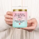 GSPY Get Well Candle, Breast Cancer Survivor Gifts for Woman, Comfort Gifts for ... - Image 4