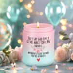 GSPY Get Well Candle, Breast Cancer Survivor Gifts for Woman, Comfort Gifts for ... - Image 6