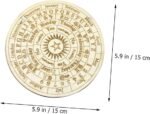 Kisangel Wooden Divination Desk Board Smooth Surface Divination Accessory for Wi... - Image 3