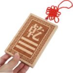 STOBAZA Wooden Bagua Corner Amulet Plaque for Feng Shui Moon Phase Pendulum Boar... - Image 10