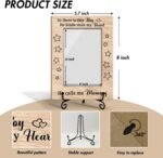 Mommy Picture Frame -He Calls Me Mammy, Birthday Gifts For New Mom, 4x6 Wooden P... - Image 3