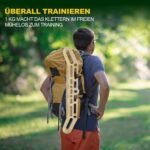 POWER GUIDANCE Wooden Hangboard Portable Rock Climbing Hangboard with Suspension... - Image 6