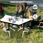 Folding Conference Table,Modular Conference Room Tables with Silent Wheels,Durab... - Image 4