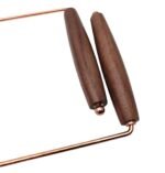 Copper Dowsing Rods Kit - Natural Walnut Wooden Handles Divining Rods with Solid... - Image 6