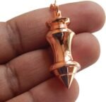 Copper Metal Cone Point Healing Dowsing Reiki Divination Meditation Fortune Pend... - Image 4