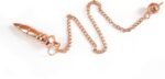 Egyptian Cut Uranus Meditation Pendulum, Copper Metal Egyptian Cut Dowsing Divin... - Image 3