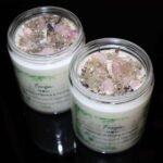 BlkGrlMagick Freya Norse Goddess Crystal Candle, Moonflower Nectar Scented Candl... - Image 4