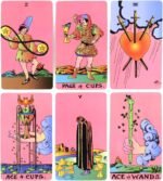Pink Tarot Cards Deck for Beginners, 78 Tarot Cards with Guide Book,Fortune Tell... - Image 4