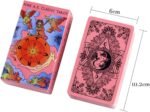 Pink Tarot Cards Deck for Beginners, 78 Tarot Cards with Guide Book,Fortune Tell... - Image 5