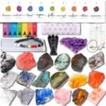 42 PCS Premium Crystals and Healing Stones Set for 9 Chakra: 19 Raw Crystals (Se... - Image 2