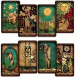 CRAFTERIAN Bright Tarot Cards Deck, 78 Cards Deck, Original Tarot for Beginners ... - Image 2